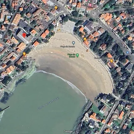 L'oceanide, F2 Du Bureau, Vue Laterale Lejlighed Saint-Palais-sur-Mer