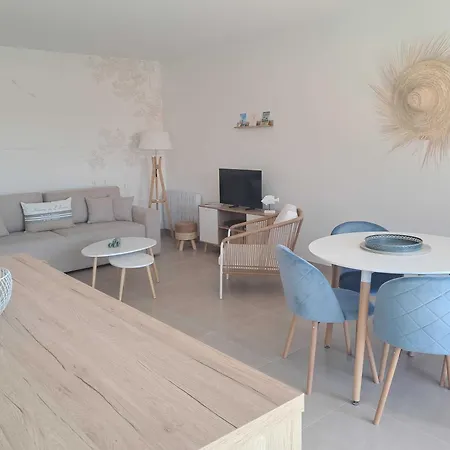 L'océanide, F2 Du Bureau, Vue Latérale Appartement